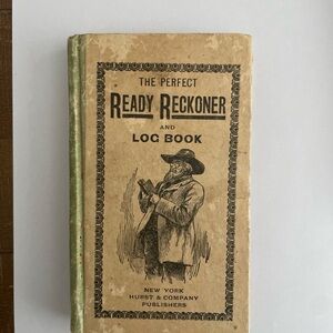 The Perfect Ready Reckoner and Log Book - Beige Cover